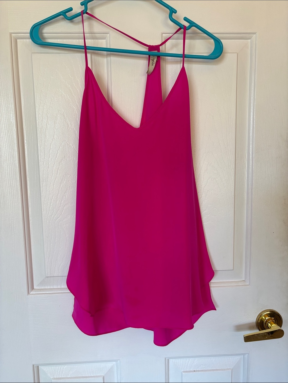 Rory Beca Fuchsia Spaghetti-Strap Camisole